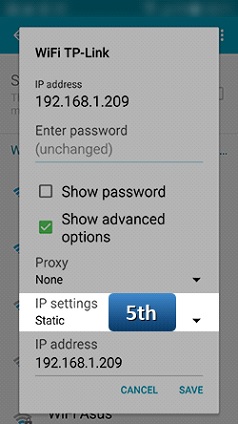 How to change DNS in Android – screenshot 49