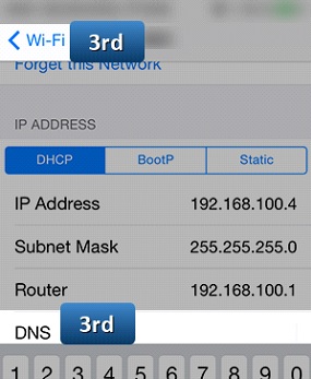 How to change DNS in iOS – screenshot 42