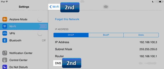 How to change DNS in iOS – screenshot 44