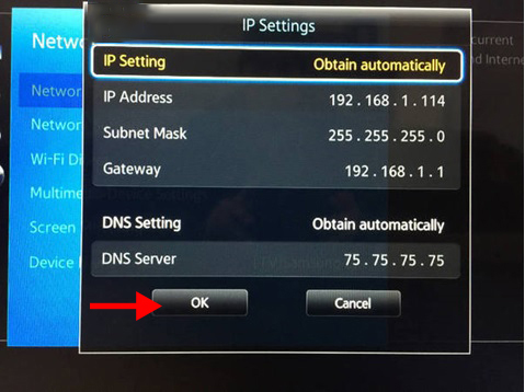 How to change DNS on different IPTV devices – screenshot 3