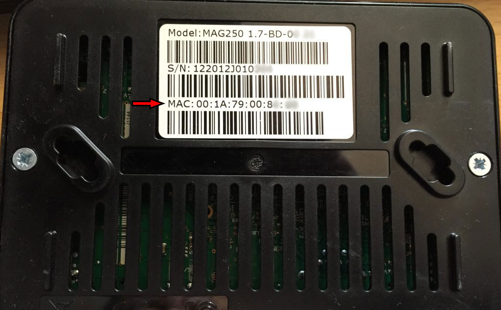 What Is MAC Address on MAG Box?