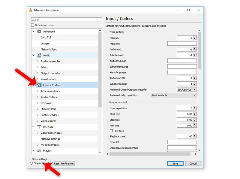 How to optimize my VLC for watching IPTV – screenshot 4