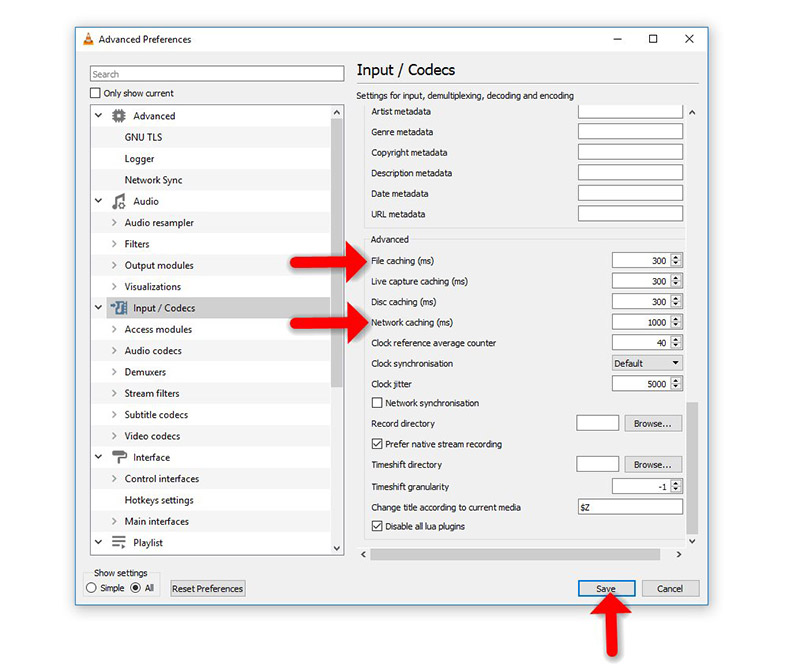 How to optimize my VLC for watching IPTV – screenshot 5