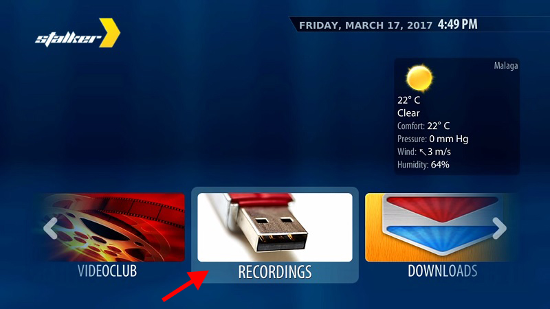 How to record IPTV on MAG Box – screenshot 5