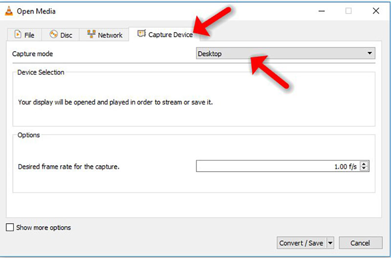 How to record IPTV on VLC – screenshot 2