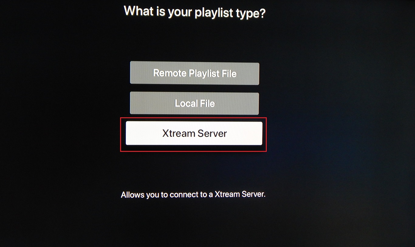 How to setup IPTV on Apple TV via iPlayTV App – screenshot 2