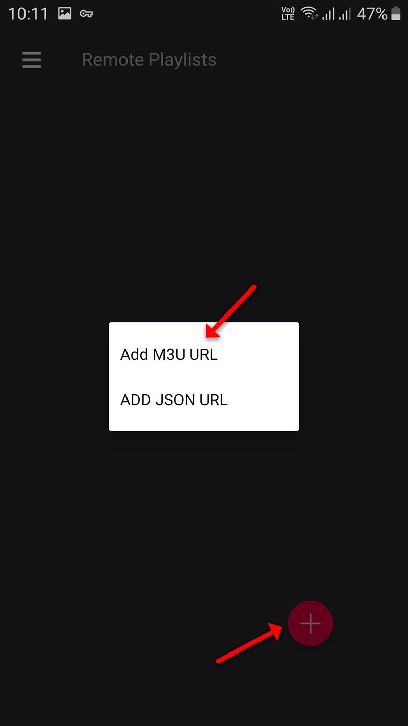 How to setup IPTV on GSE via Remote Playlist – screenshot 3