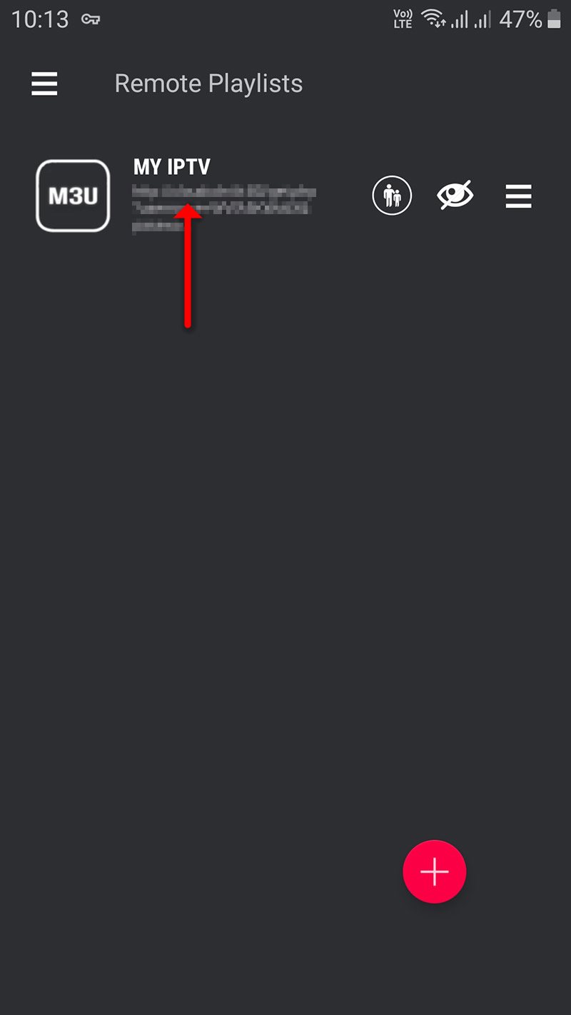 How to setup IPTV on GSE via Remote Playlist – screenshot 5