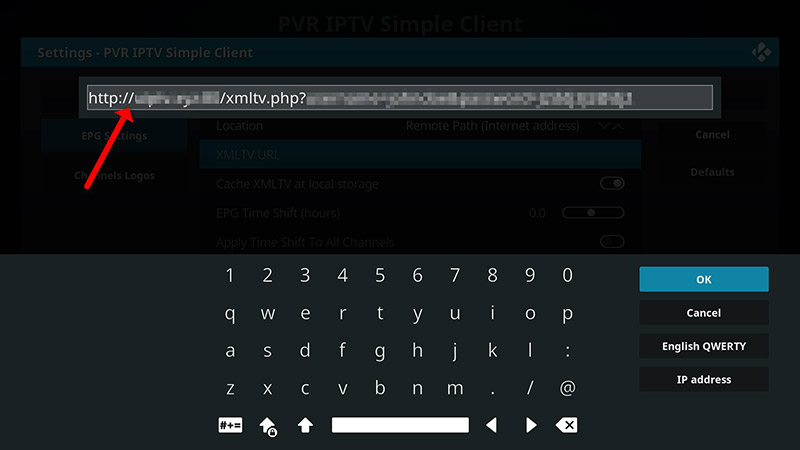How to setup IPTV on Kodi – screenshot 10