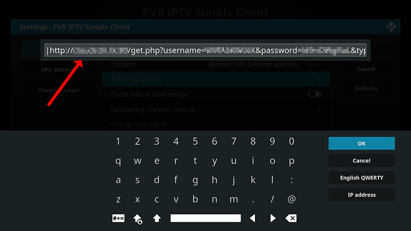 How to setup IPTV on Kodi – screenshot 9