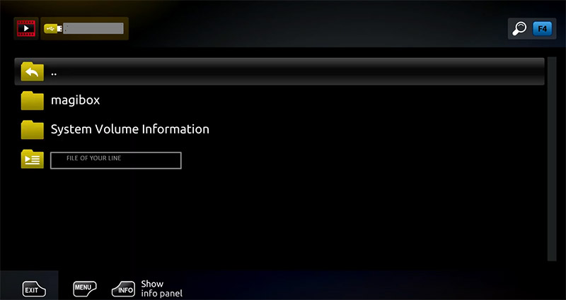 How to setup IPTV on MAG with M3U url – screenshot 4