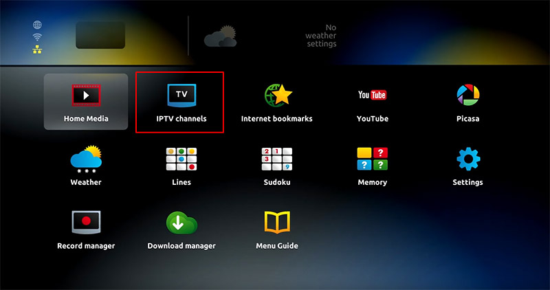 How to setup IPTV on MAG with M3U url – screenshot 7