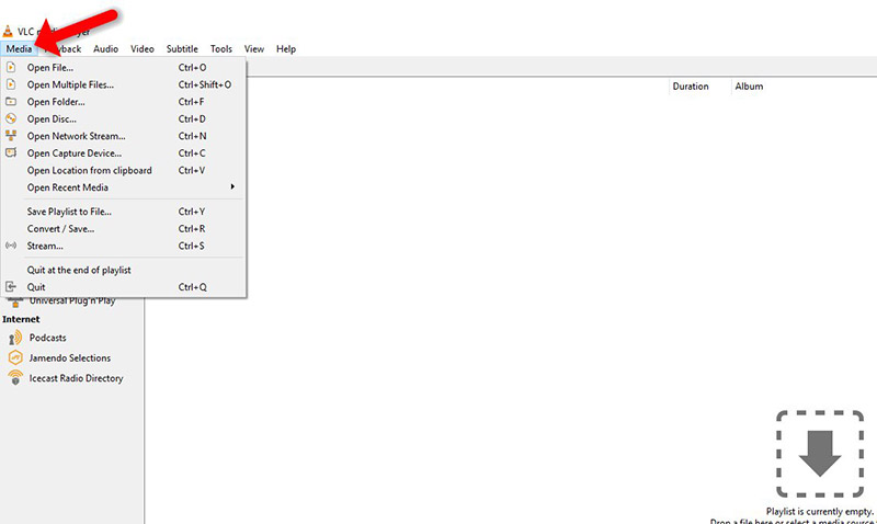How to setup IPTV on VLC media player – screenshot 3