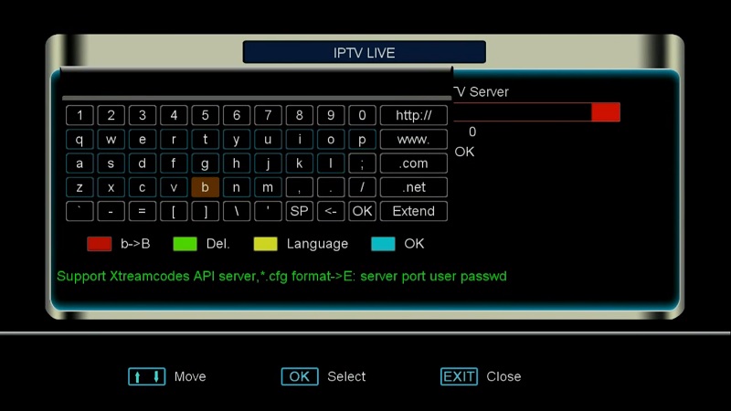 How to setup IPTV on iBRAVEBOX – screenshot 4