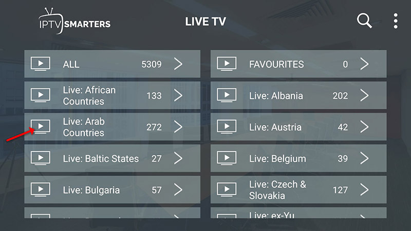 How to setup IPTV on IPTV Smarters Pro – screenshot 6
