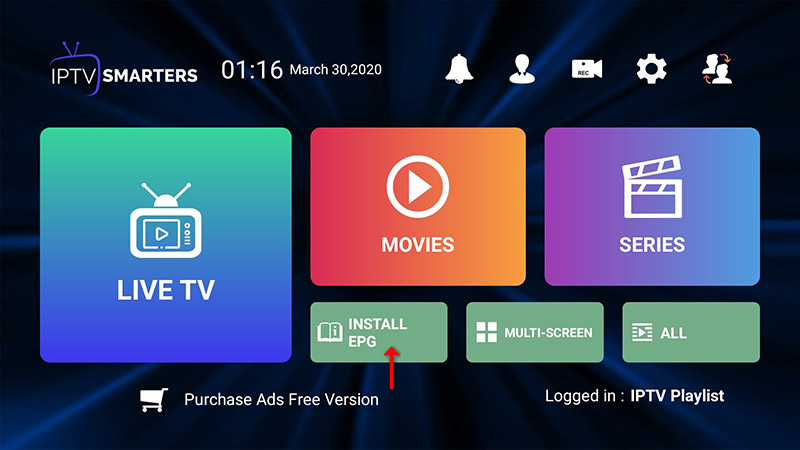 How to setup IPTV on IPTV Smarters Pro – screenshot 11