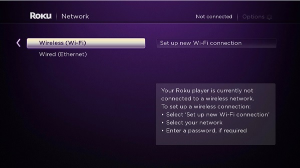 How to setup Roku – screenshot 3