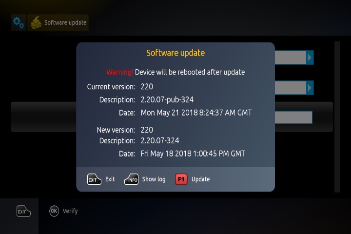 How to update MAG – screenshot 4