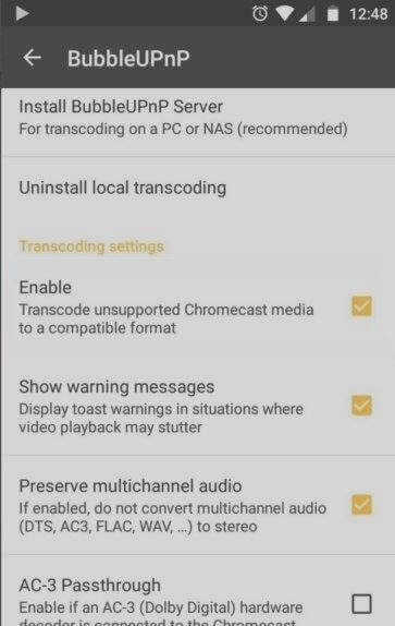 How to use IPTV on Chromecast – screenshot 6