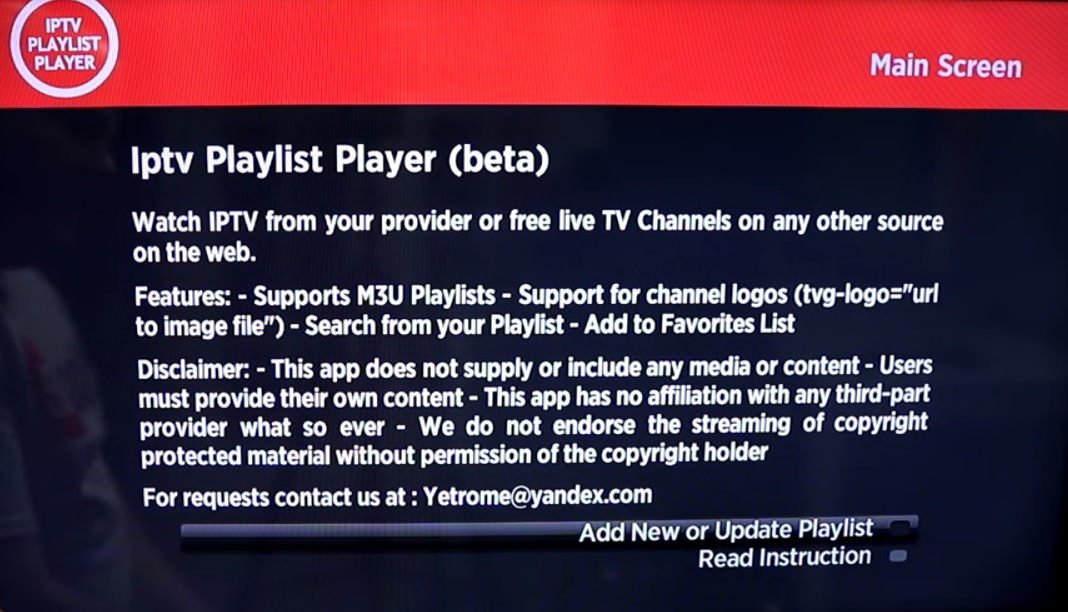How to use M3U url on Roku – screenshot 3