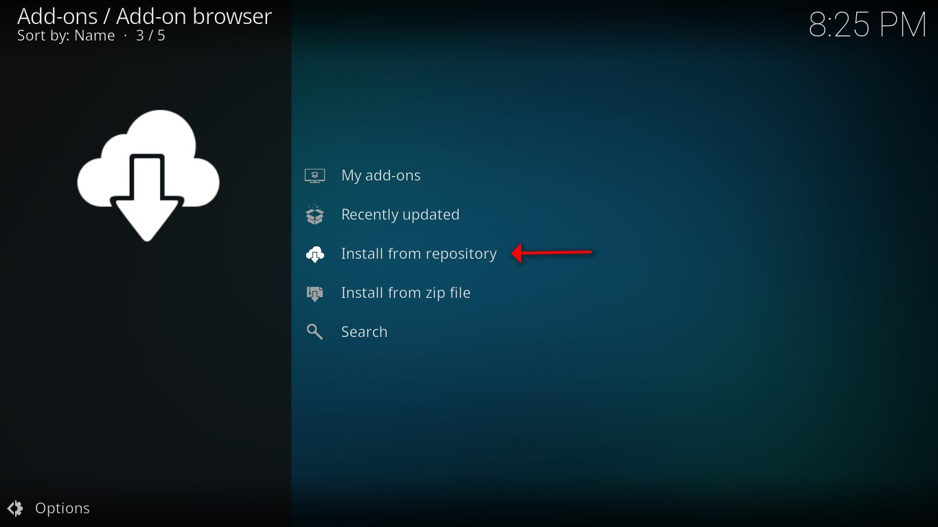 Kodi Add on – screenshot 3