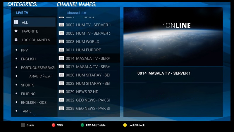 How to setup IPTV on AVOV TVOnline Box – screenshot 8