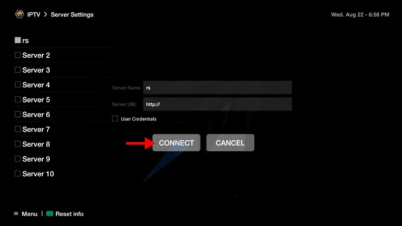 How to setup IPTV on BuzzTV Box – screenshot 4