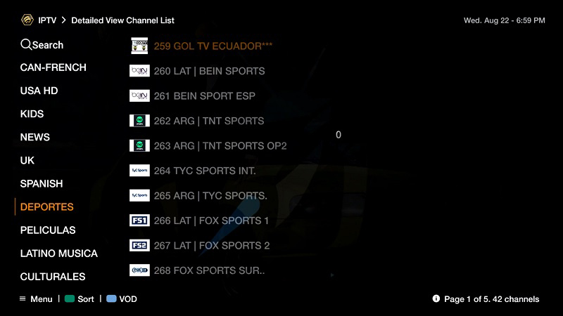 How to setup IPTV on BuzzTV Box – screenshot 5