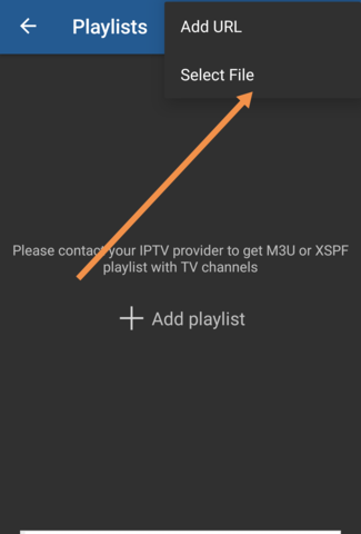 How to setup IPTV on "IPTV" Application – screenshot 4
