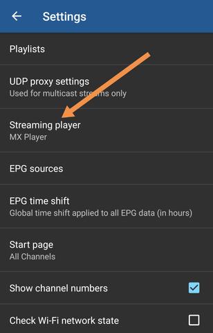 How to setup IPTV on "IPTV" Application – screenshot 5