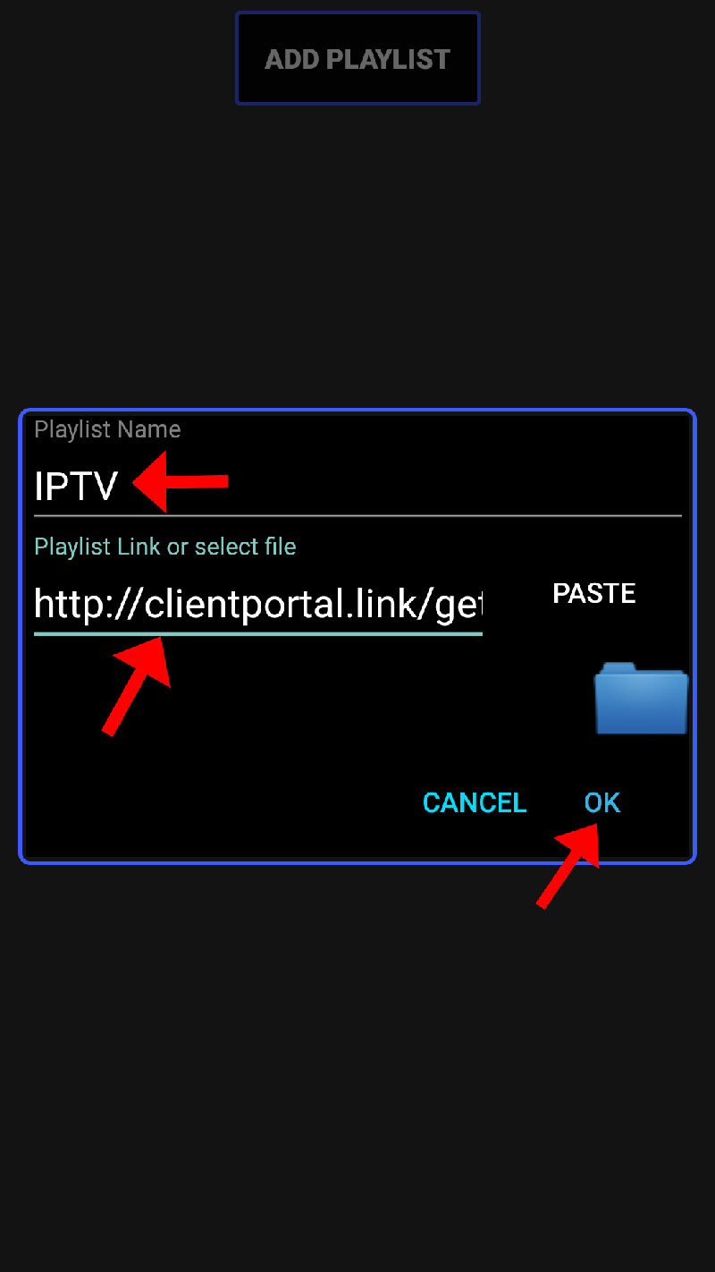 How to setup IPTV on IPTV Extreme – screenshot 7