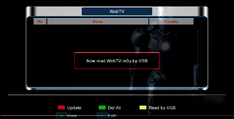 How to setup IPTV on Openbox – screenshot 3