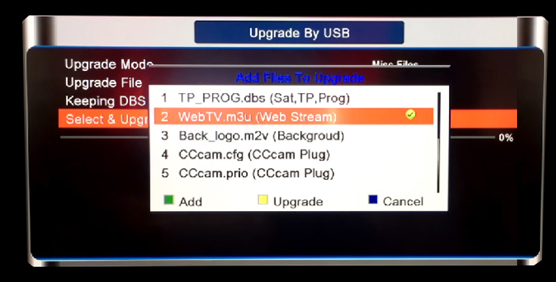 How to setup IPTV on Openbox – screenshot 7