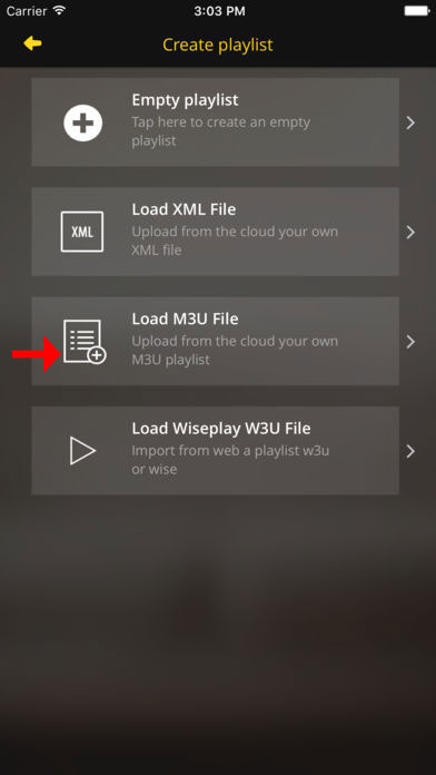 How to setup IPTV on iOS via Cloud Stream IPTV – screenshot 4