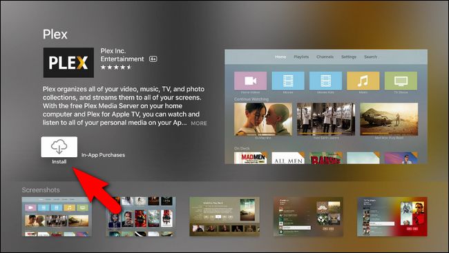 How to setup Plex on Apple TV – screenshot 4