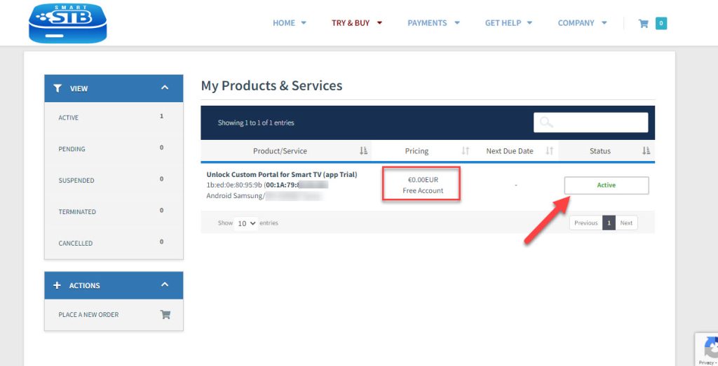 How to setup IPTV on Smart TV via Smart STB (Portal version) – screenshot 10