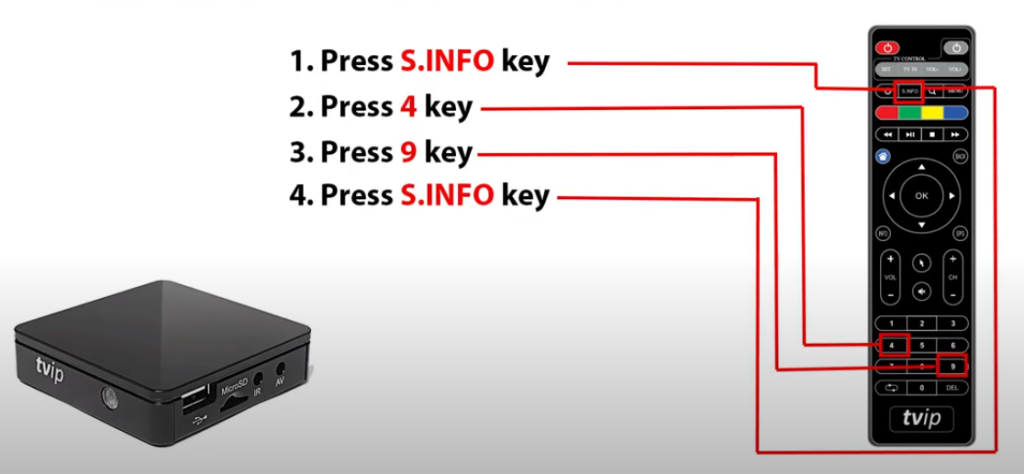 How to Factory Reset a TVIP box?