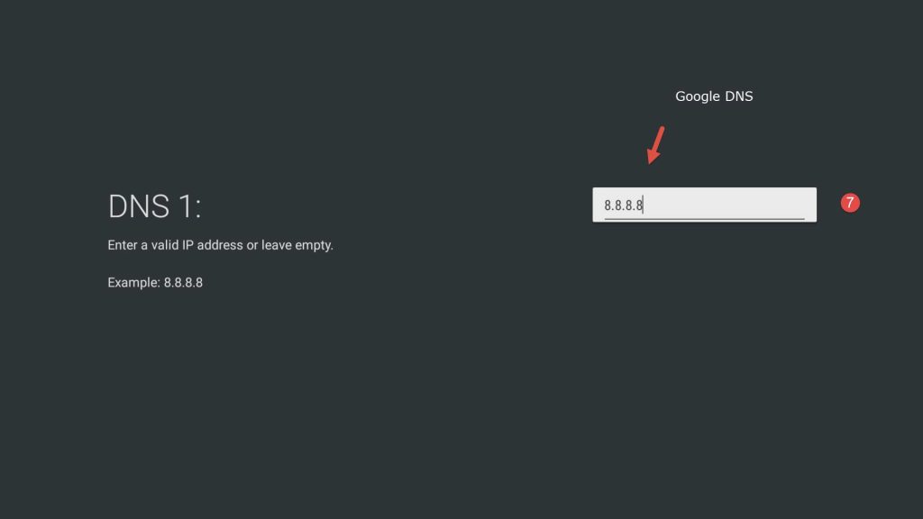 How to change DNS on a Formuler box – screenshot 11